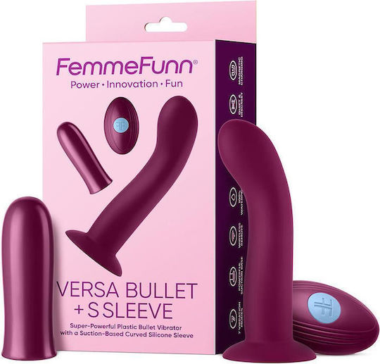 FemmeFunn Вибратор Bullet с Дистанционно Управление Fuchsia