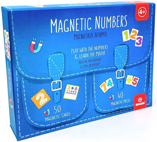 Svoora Magnetisches Bauspielzeug Ich lerne Zahlen für Kinder ab 4+ Jahre Jahren