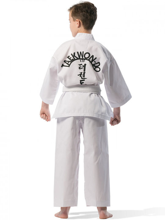 Olympus Sport Στολή Taekwondo Γυναικεία Λευκή Eco Taekwon do ITF Στολή