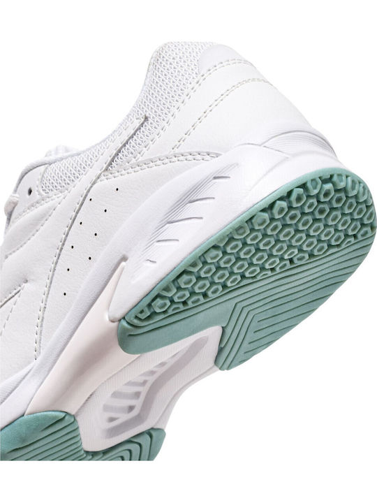 Diadora Women's Tennis Shoes for Clay Courts White