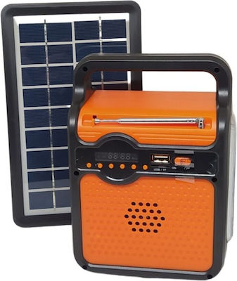 Autonomous Solar Lighting System with Radio , Light System & Charger EP-381BT