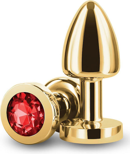 Ns Novelties Rear Assets Πρωκτική Σφήνα Petite Gold/Red