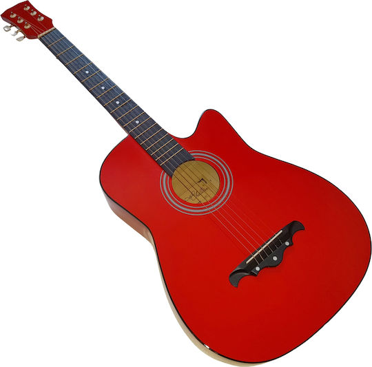 Klassisch Gitarre 4/4 für Kinder Rot