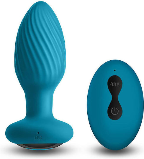 Ns Novelties Inya Alpine Анален вибратор с възможност за безжична работа Teal 22.5см