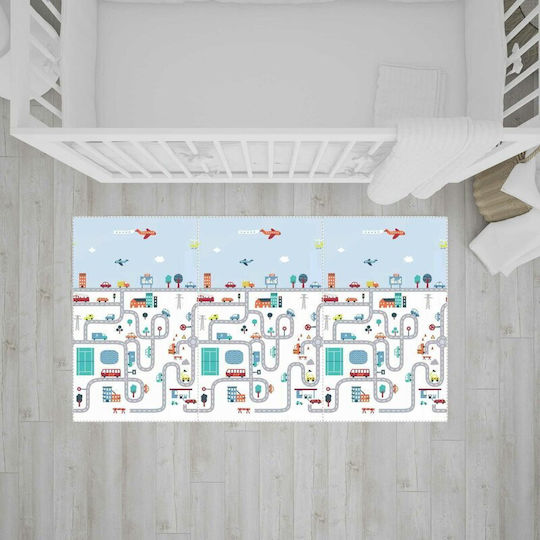 Bocioland Χαλάκι Δραστηριοτήτων Πολύχρωμο 200x150cm Πάχους 10mm
