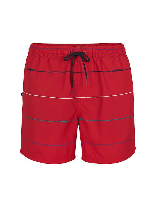 O'neill Sun Sea Herren Badehose Bermuda Rot