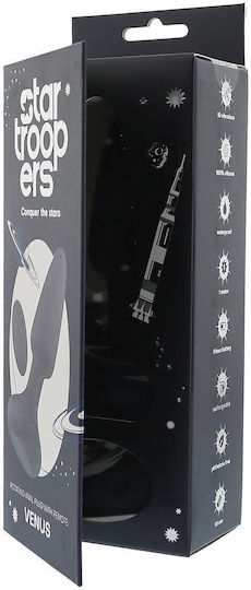 Dream Toys Startroopers Venus Πρωκτικός Δονητής με Δυνατότητα Ασύρματης Λειτουργίας Μαύρος 25cm