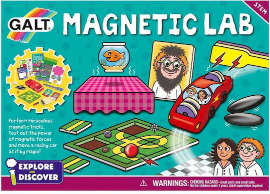 Galt Toys Μαγνητικό Παιχνίδι Κατασκευών για Παιδιά 5+ Ετών