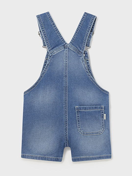 Kinderjeans-Latzhose Rot