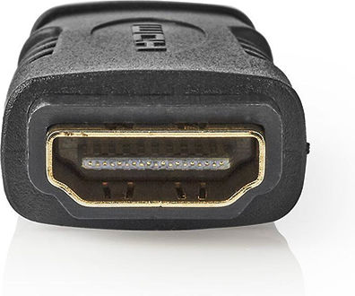 Nedis Μετατροπέας micro HDMI male σε HDMI female Χρυσό 1τμχ (CVGB34907BK)