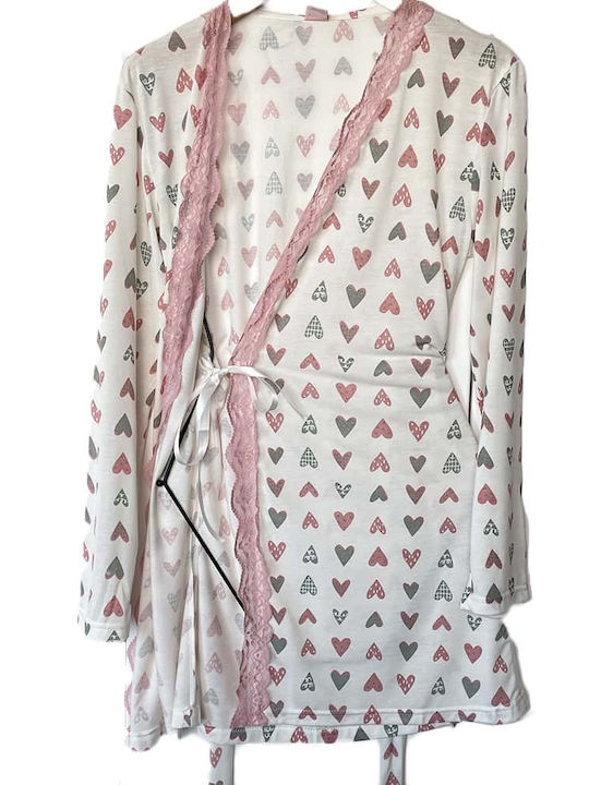 Cootaiya Winter Women's Robe with Pyjama Rose