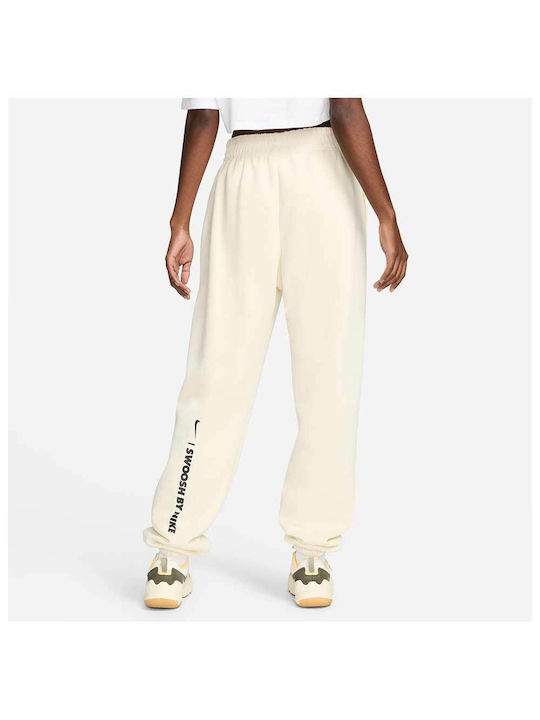 Nike Sportswear Damen-Sweatpants Beige Vlies