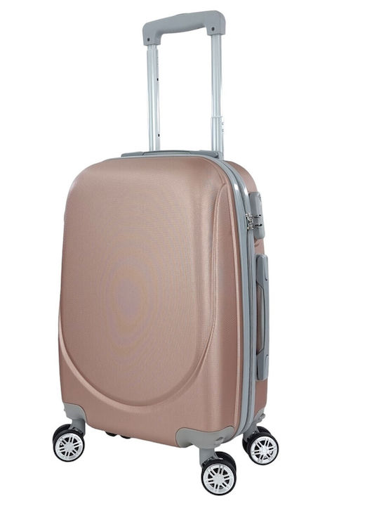 Ormi Reisekoffer Hart Rose Gold mit 4 Rädern Höhe 55cm