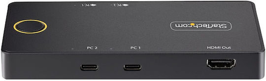 StarTech C2-H46-UC2-PD-KVM KVM & Data Switch C2-H46-UC2-PD-KVM