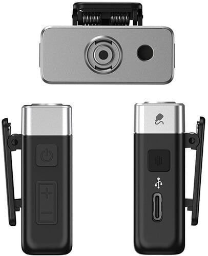 Ulanzi A018GBB1 Wireless Microphone Πέτου, Clip On for Mobile