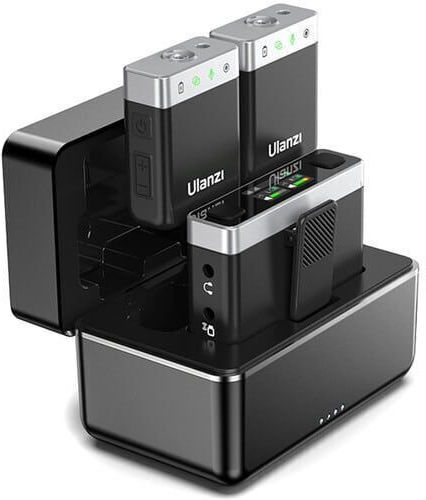 Ulanzi A018GBB1 Wireless Microphone Πέτου, Clip On for Mobile