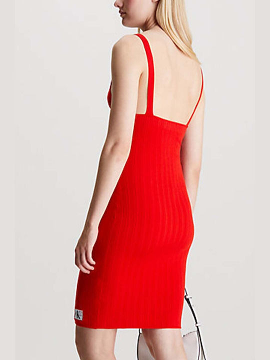 Calvin Klein Mini Rochie Fiery Red