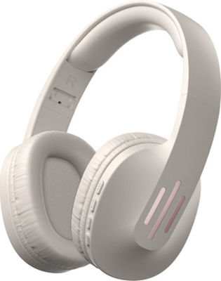 Riversong Rhythm L9 Bluetooth Wireless Over Ear Headphones with 20 hours of Operation Cream EA278CR