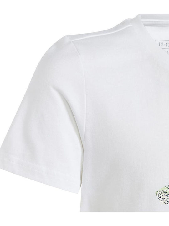 Kids' T-shirt White Training Graphic