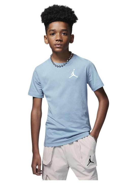 Kids' T-shirt Light Blue Jumpman Air