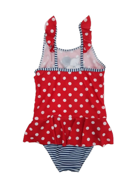 Aymax Kinder Badeanzug Einteilig Red