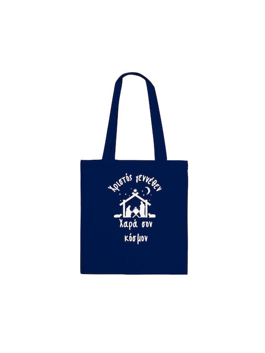 Print Shopping Bag Black