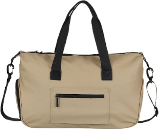 Mcan Sack Voyage 34lt White made of Artificial Leather L51xW22xH30cm