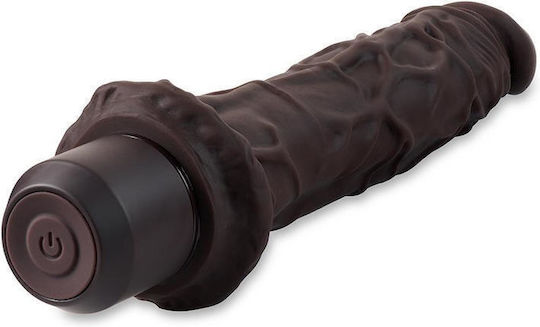 Blush Silicone Dr Realistic Vibrator 21.5cm Brown