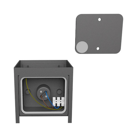 Braytron Wall-Mounted Outdoor Light G9 IP54 10x10x10εκ.