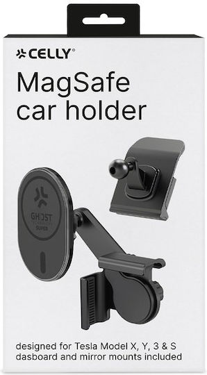 Celly Car Mobile Mount with Magnet MagSafe Black
