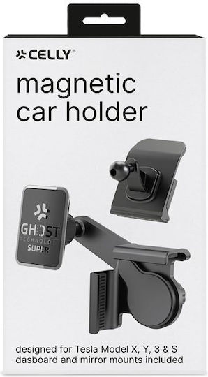 Celly Car Mobile Mount with Magnet Black