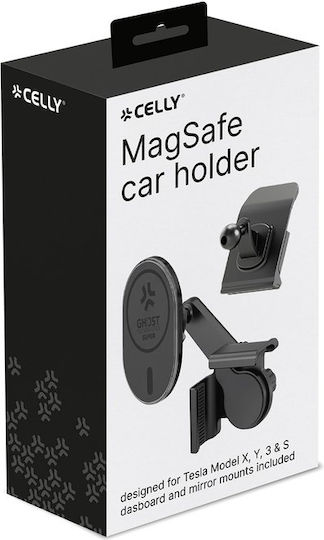 Celly Car Mobile Mount with Magnet MagSafe Black
