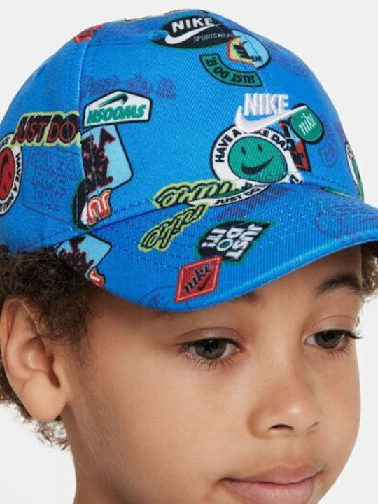 Nike Kids' Hat Jockey Fabric Futura Blue