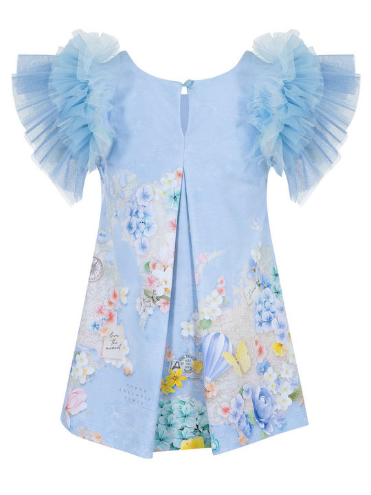 Lapin Kids Dress Light Blue