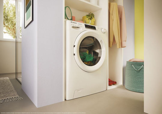 Candy Πλυντήριο Ρούχων 7kg 1300 Στροφών Quick & Clean CO4 374TWM6/1-S