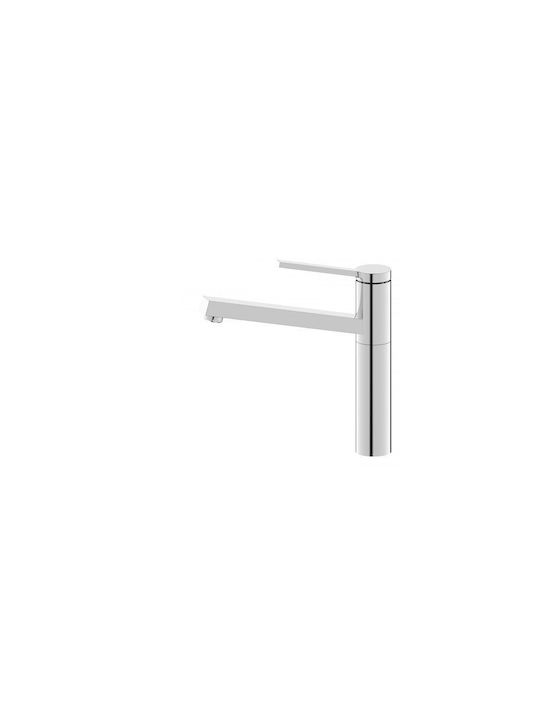 Inter Ceramic Drop-In Spüle Inox B60xT45cm Silber