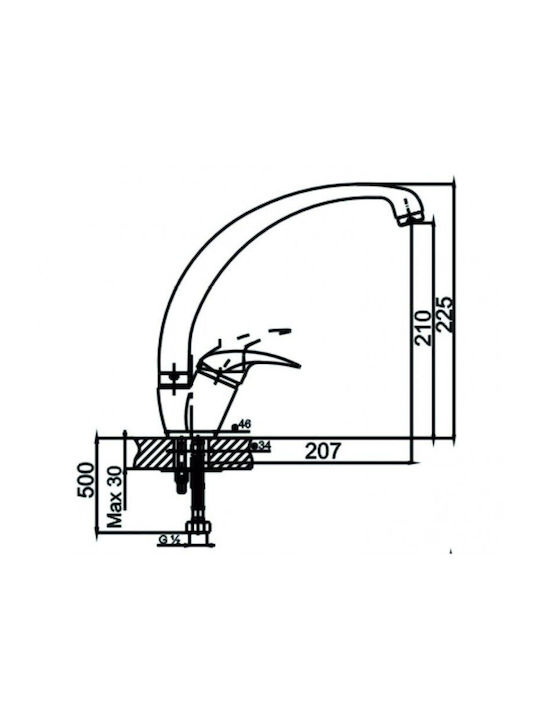Inter Ceramic Piedmont ICSETICF71130227313ICK10060R Drop-In Мивка Десен Inox Ш100xД60см Сребрист