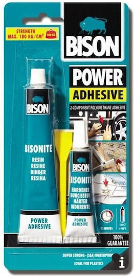 Bison Πάστα Κόλλας Μετάλλων 2 Συστατικών 65ml