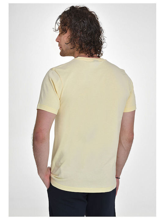 Target Men's Short Sleeve Blouse Yellow