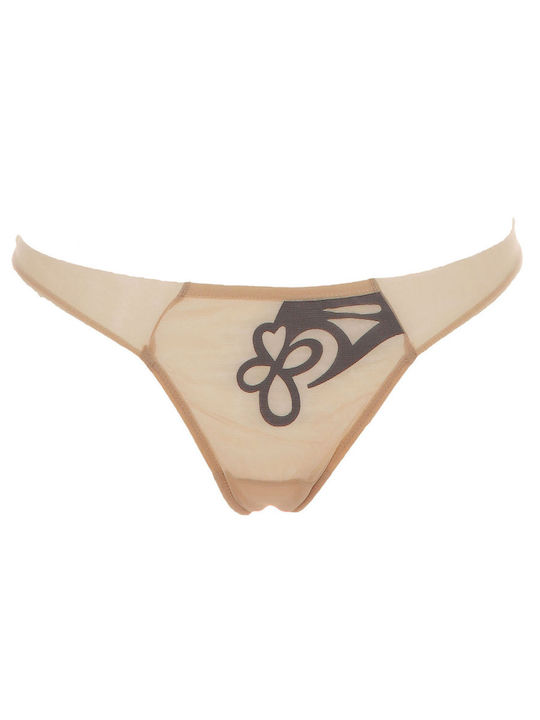 Luna Women's String Beige