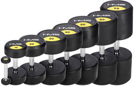 HMS Hg Pro Кръгло Ластично Барбели 1 x 18kg