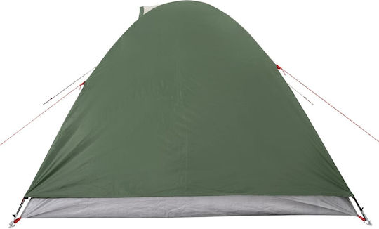vidaXL Sommer Campingzelt Grüne mit Doppeltuch für 2 Personen 210x195x120cm