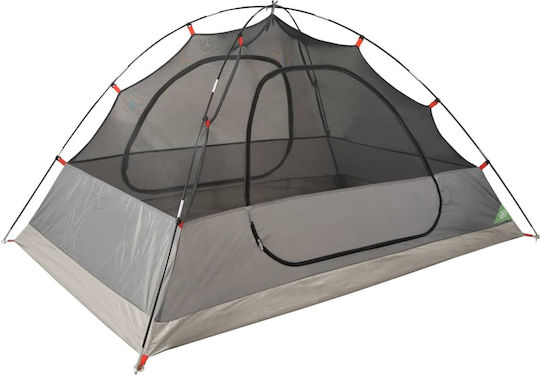 vidaXL Summer Camping Tent Green with Double Cloth for 2 People 224x248x113cm