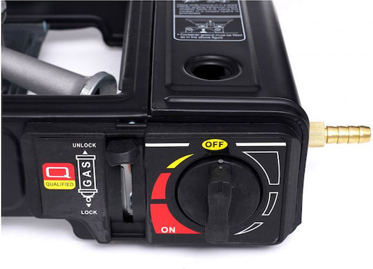 Kraft & Dele Countertop Burner Flüssiggas Single Schwarz