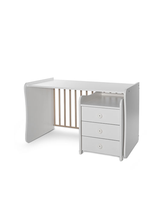Lorelli Babybett Multifunktional Maxi Plus Weiß für Matratze 70x160cm