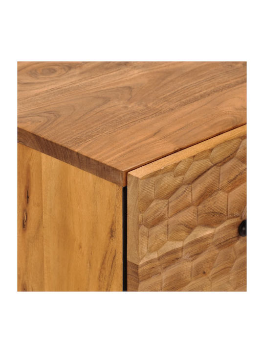 Comoda pentru Dormitor din Lemn Masiv Acacia 60x33x75buc