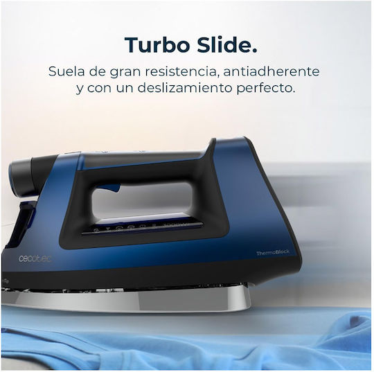 Cecotec IronHero 3000 Sauna i-Pump Σίδερο Ατμού 3000W με Αντικολλητική Πλάκα και Συνεχόμενη Παροχή Ατμού 80gr/min