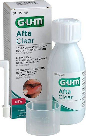 GUM Afta Clear Mouthrinse Oral Care Product for Irritations 1 Piece