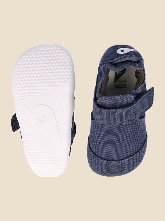 Παιδικά Sneakers με Σκρατς Navy Μπλε