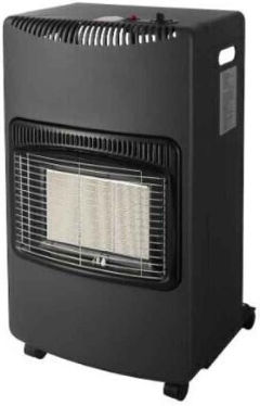 Ceramic Gas Heater 4200W Black 42x40x73.3cm